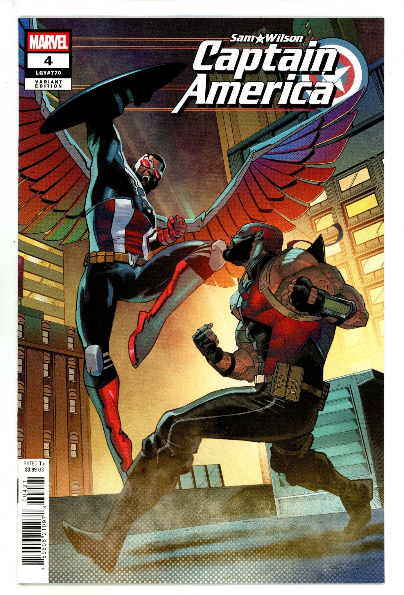 Sam Wilson Captain America 4 Antônio Variant (2025)