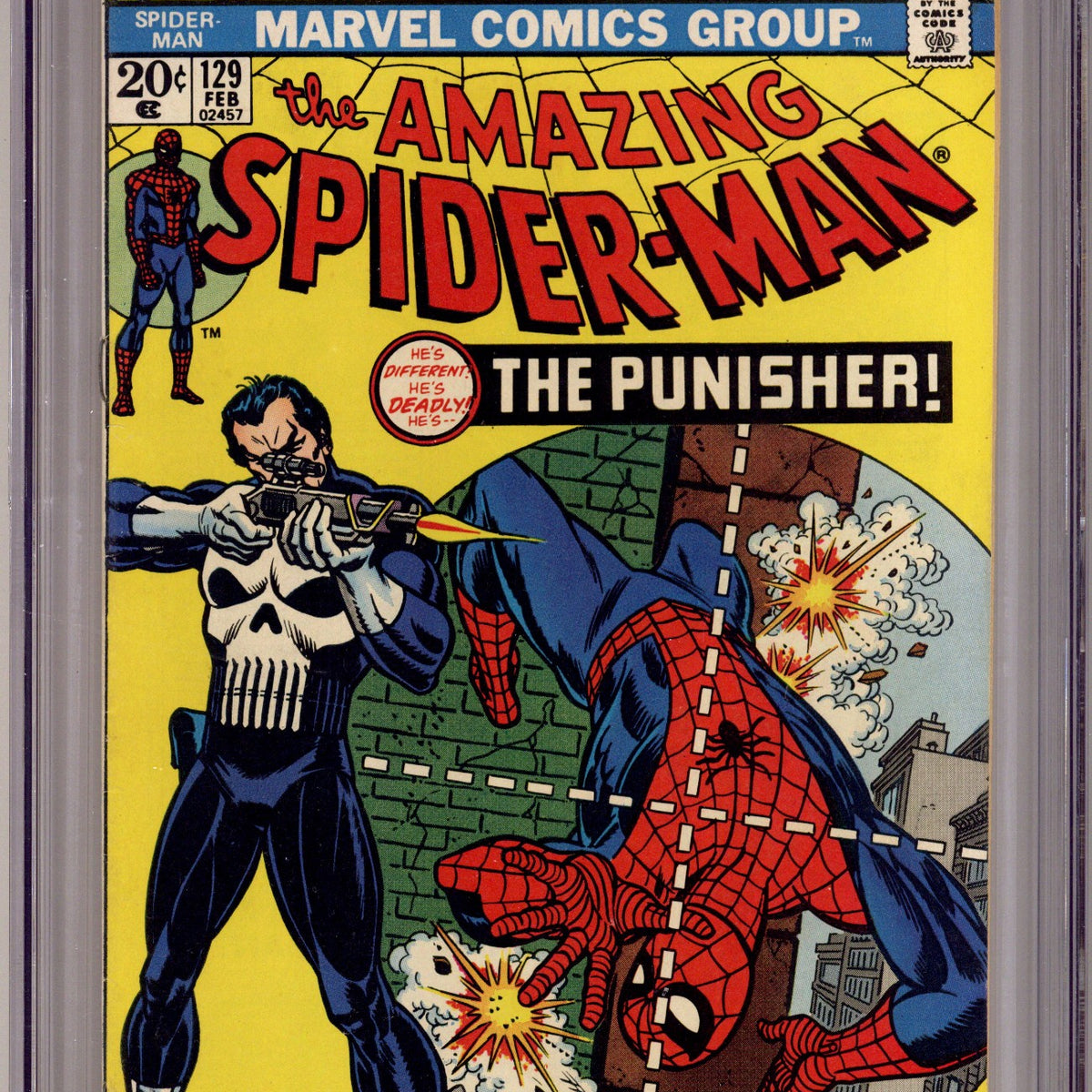 The Amazing Spider-Man Vol 1 129 CGC 9.2 (NM-) Marve | CaptCan