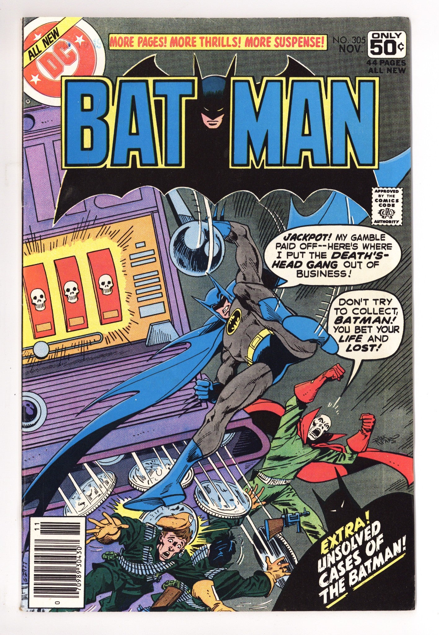 Batman Vol 1 305 VF- (7.5) (1978) 