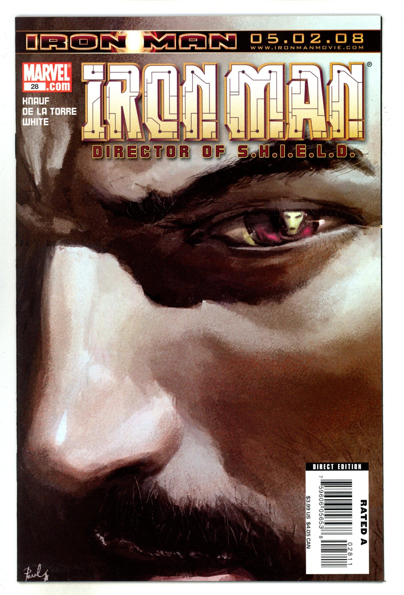 The Invincible Iron Man Vol 4 28 High Grade (2008) 