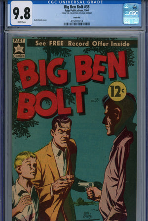 Big Ben Bolt 35 CGC 9.8 (NM/M) (1966) 