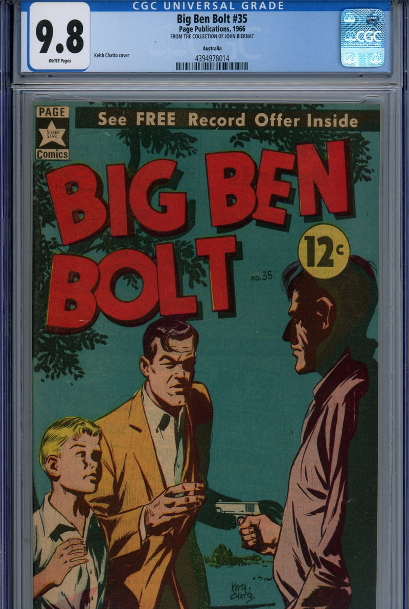 Big Ben Bolt 35 CGC 9.8 (NM/M) (1966) 