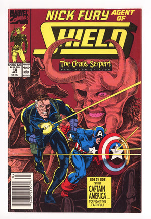 Nick Fury, Agent of S.H.I.E.L.D. Vol 4 10 High Grade (1990)