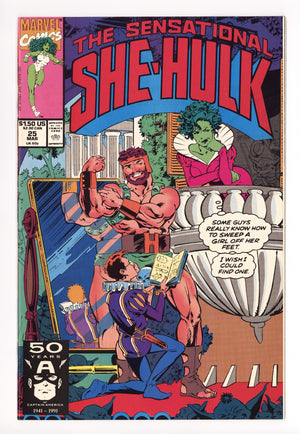 The Sensational She-Hulk 25 NM- (9.2) (1991) 