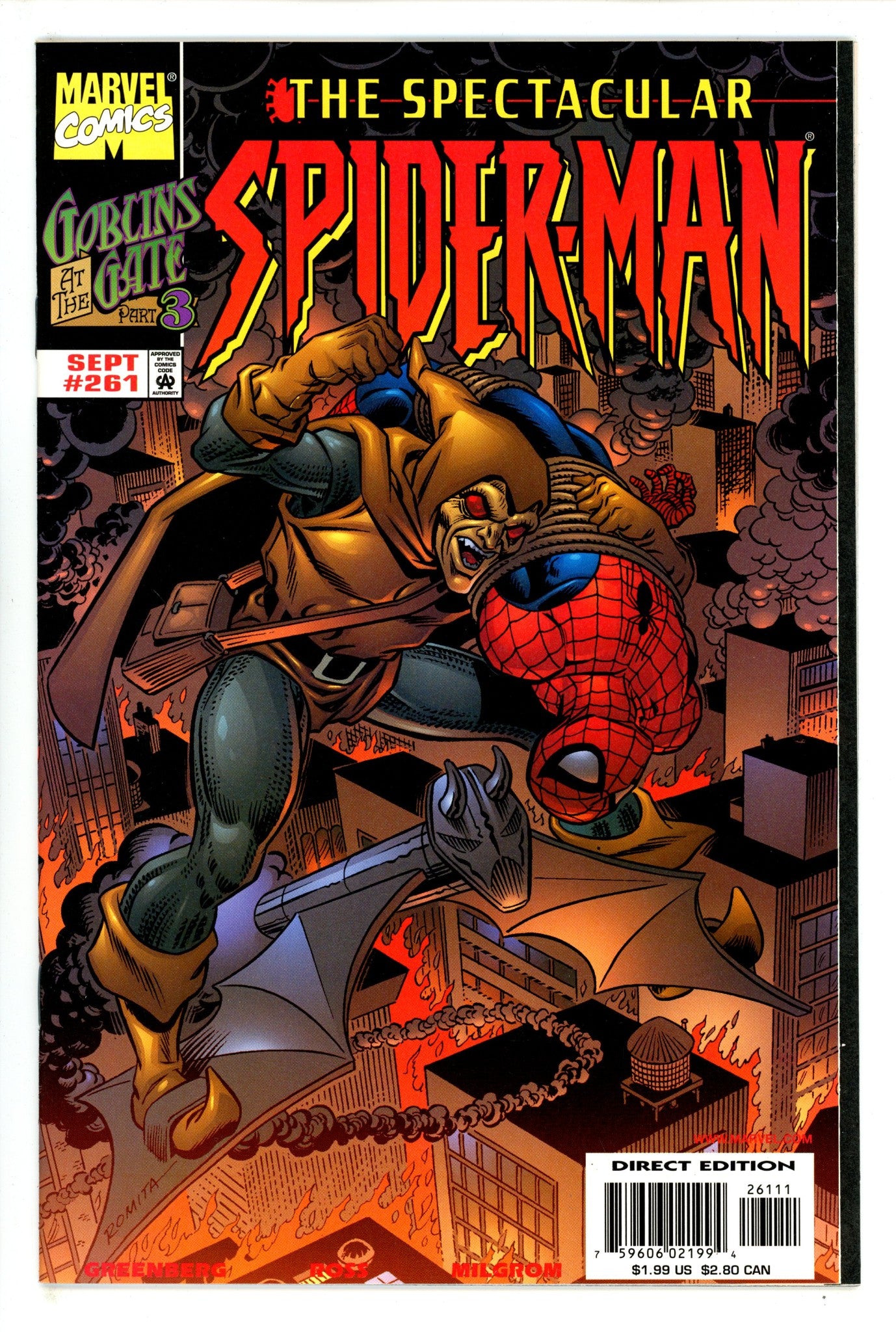 The Spectacular Spider-Man Vol 1 261 (1998)
