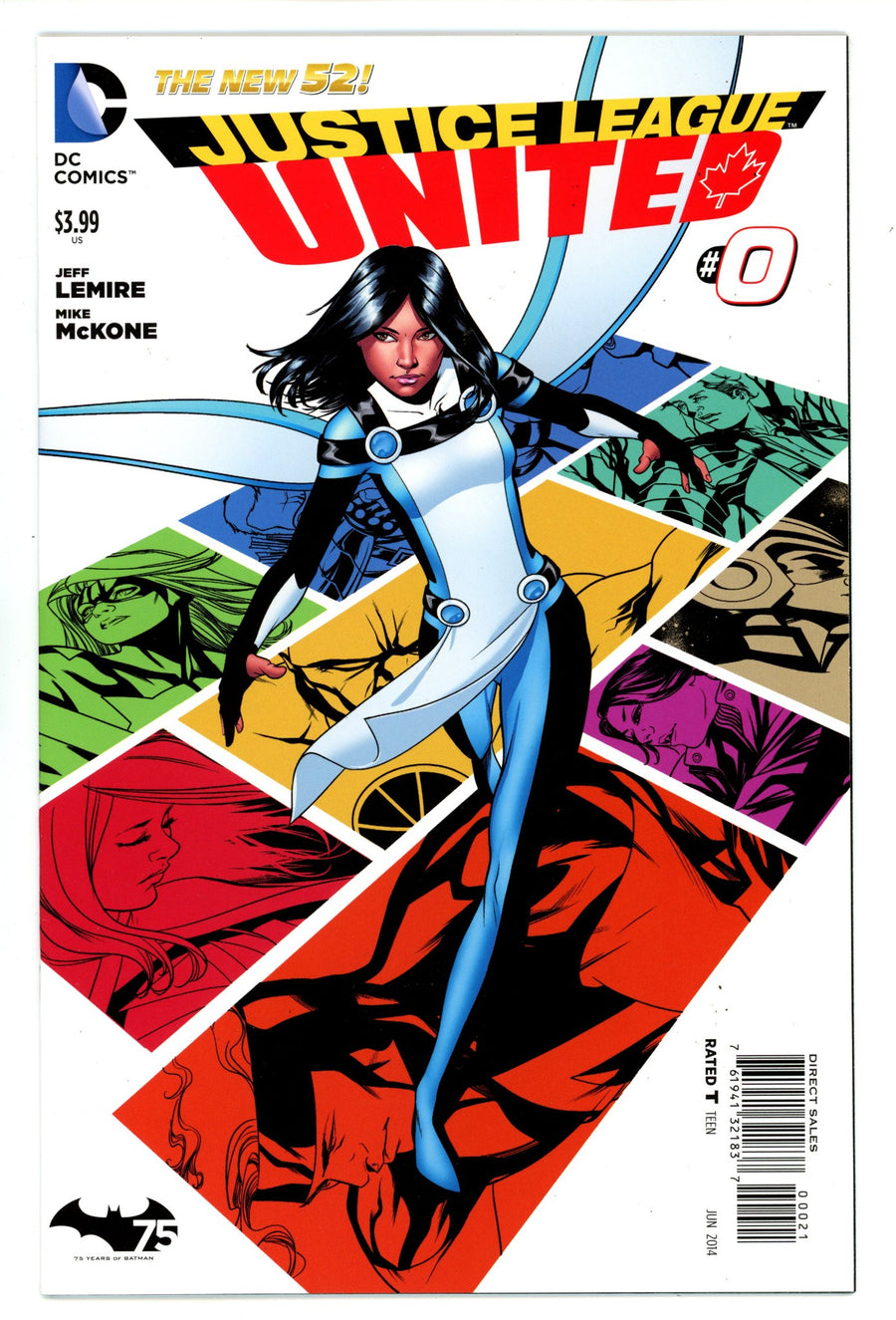 Justice League United 0 High Grade (2014) McKone Incentive Variant 