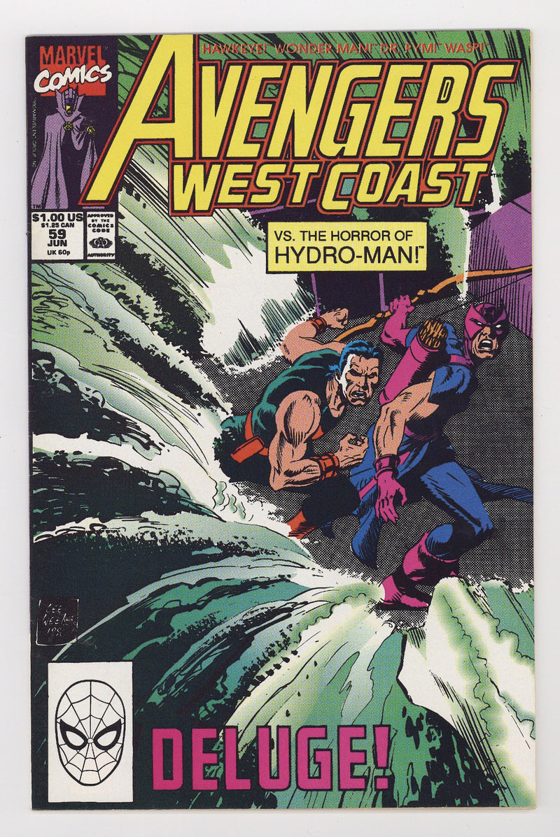 Avengers West Coast Vol 2 59 High Grade (1990) 