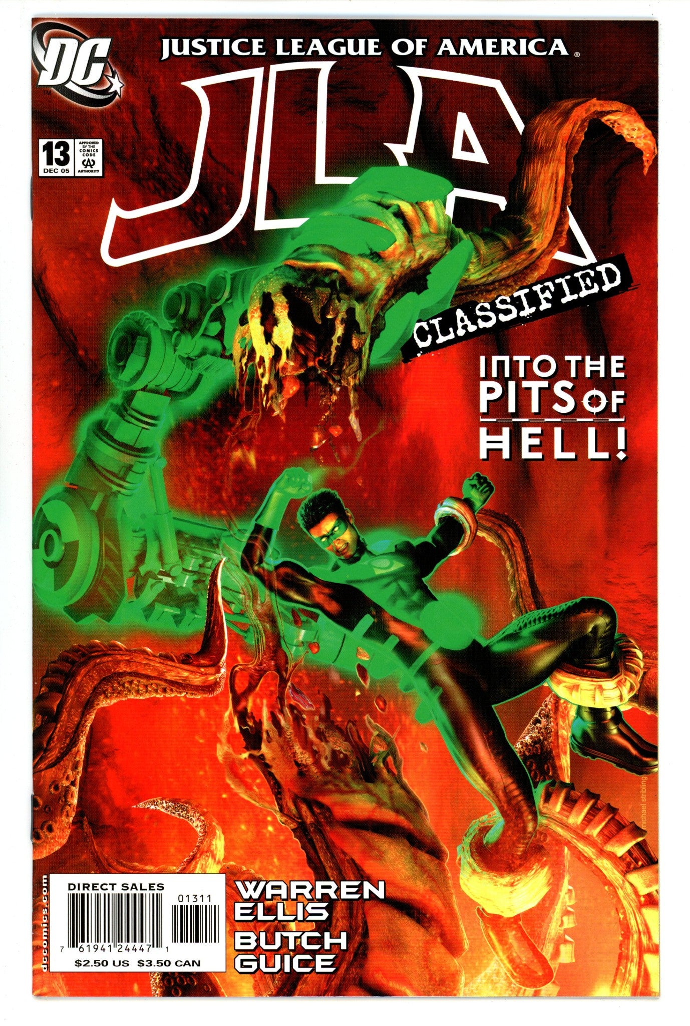 JLA: Classified  13  High Grade  (2005)   