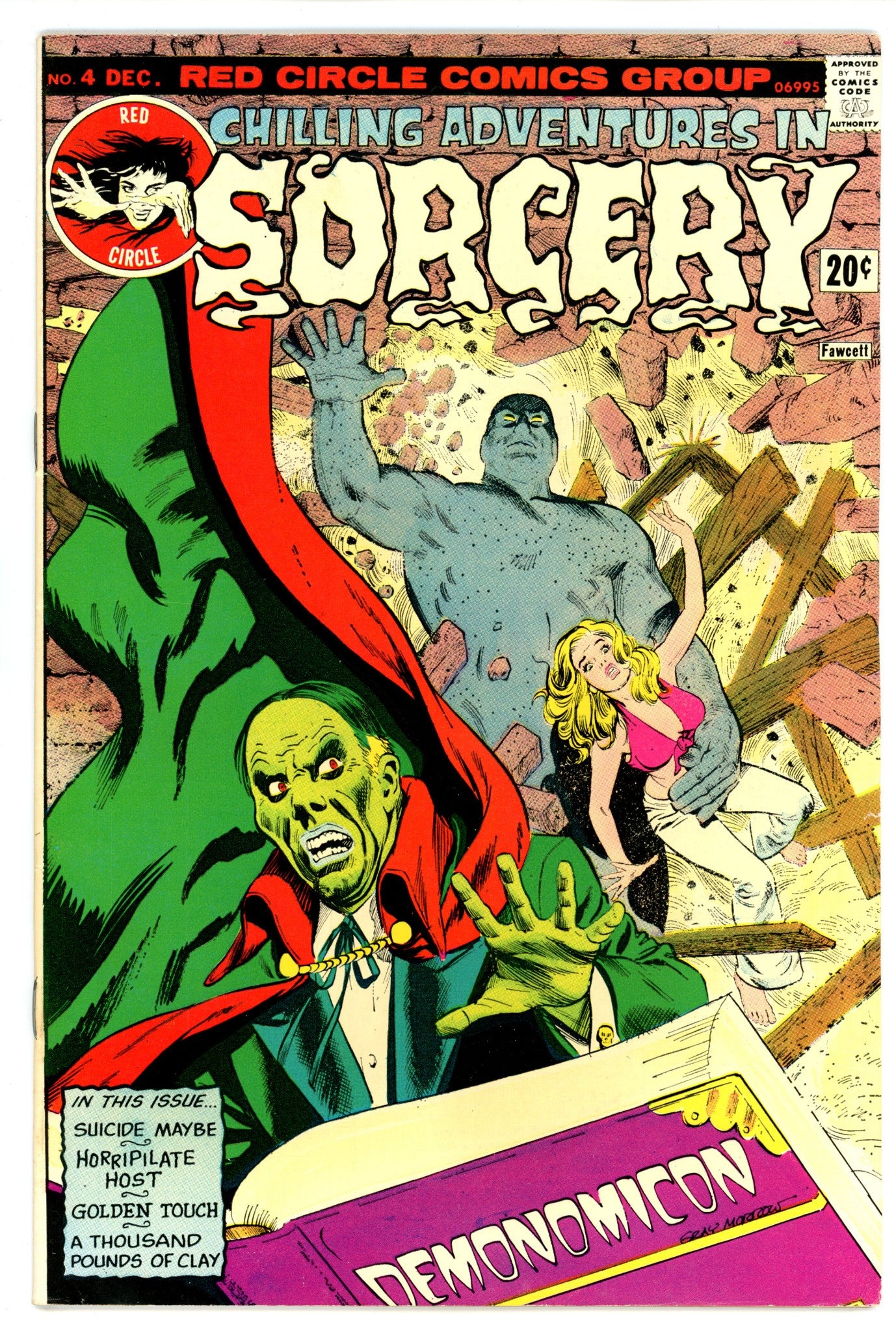 Chilling Adventures in Sorcery 4 FN/VF (7.0) (1973) 