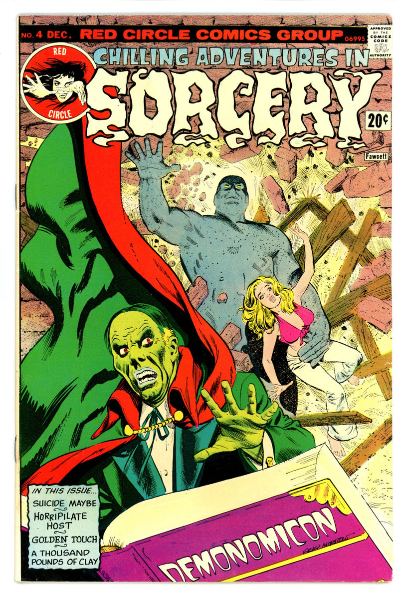 Chilling Adventures in Sorcery 4 FN/VF (7.0) (1973) 