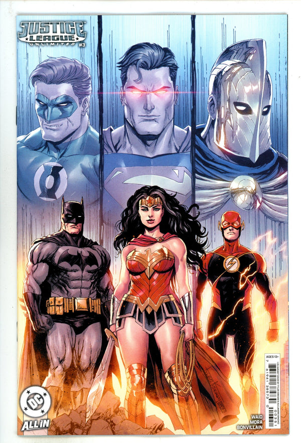 Justice League Unlimited Vol 2 3 Kirkham Incentive Variant NM+ (2025)