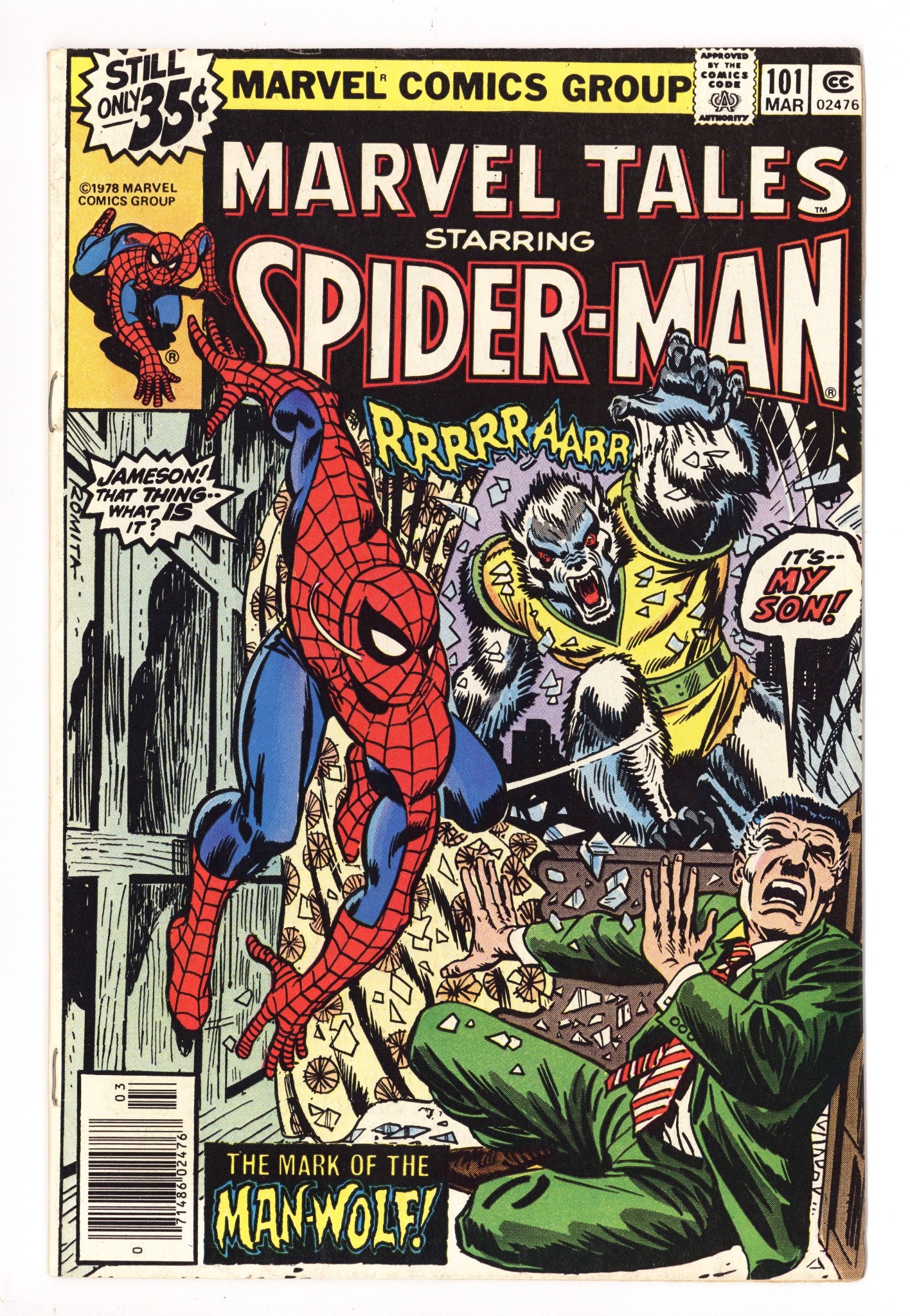 Marvel Tales Vol 2 101 Mid Grade (1979) 