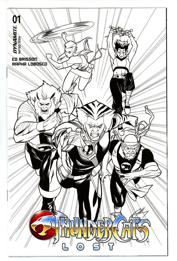 Thundercats Lost 1 Henry B&W Incentive Variant (2025)