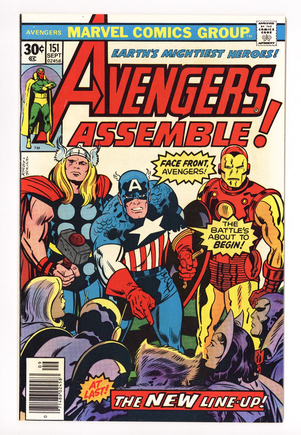 The Avengers Vol 1 151 FN (6.0) (1976)