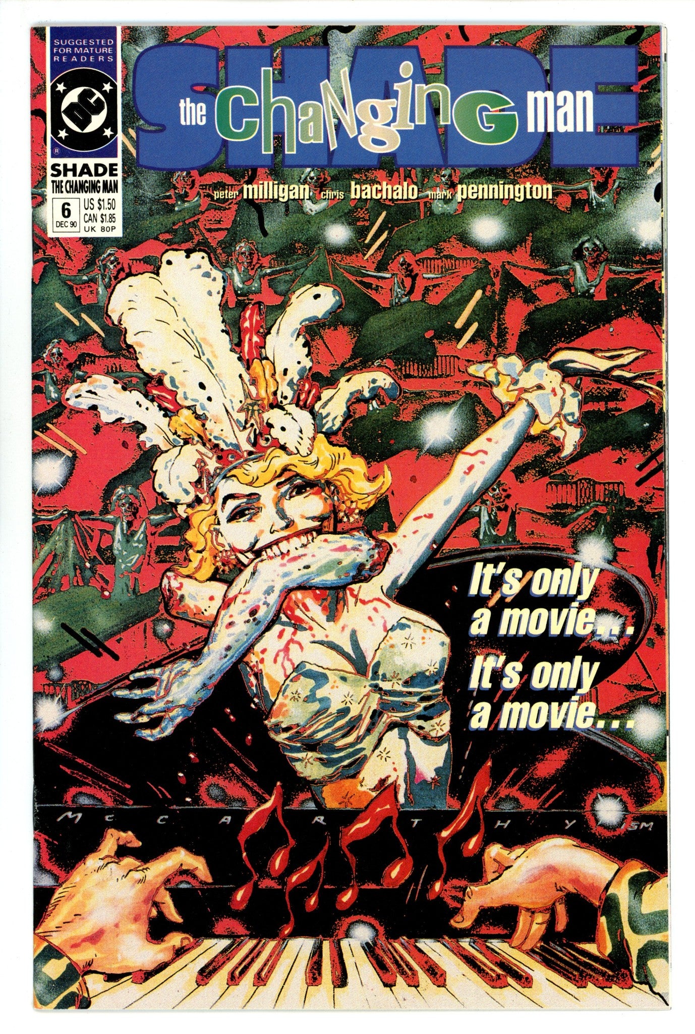 Shade, the Changing Man Vol 2 6 High Grade (1990) 