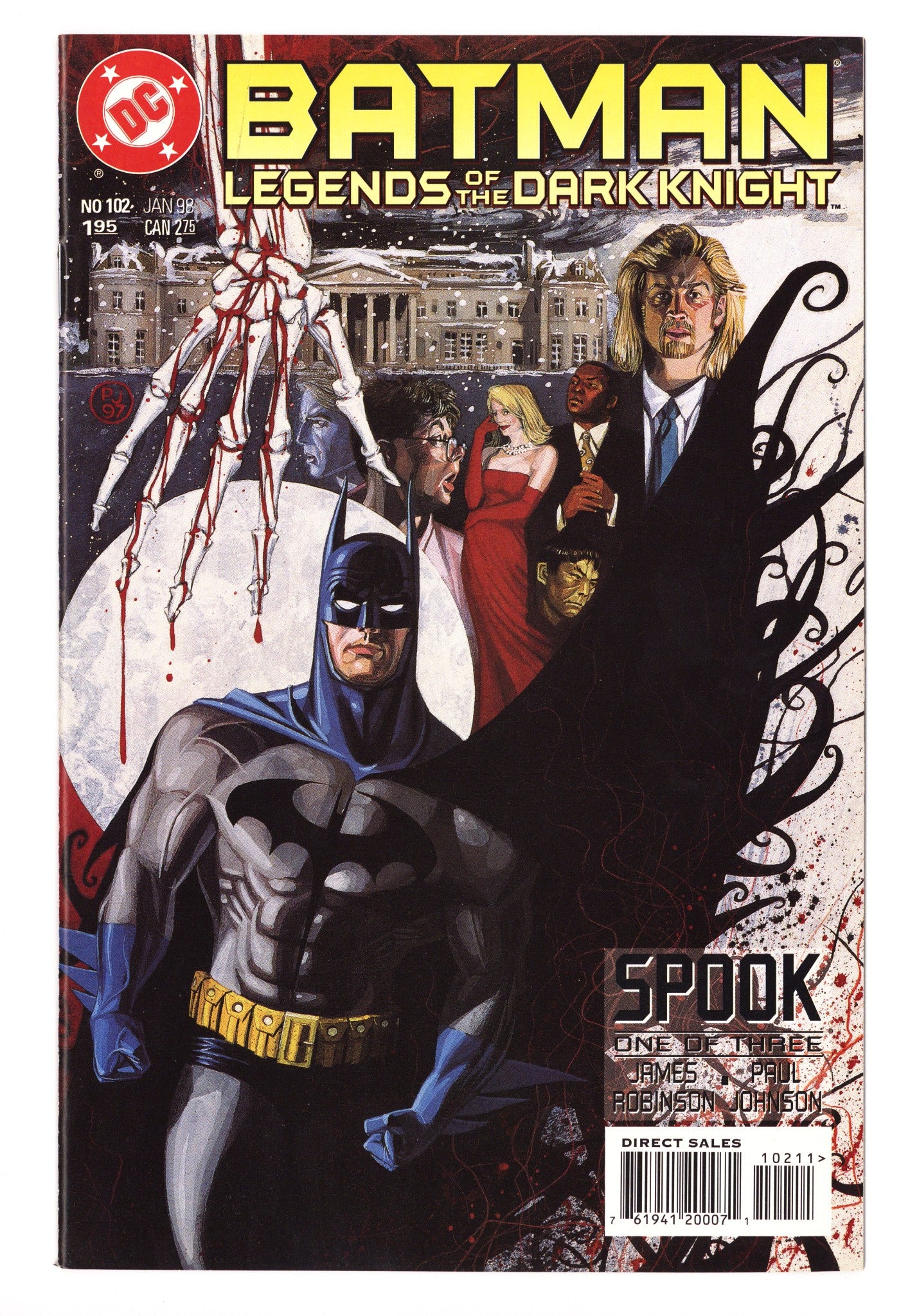 Batman: Legends of the Dark Knight 102 High Grade (1998) 