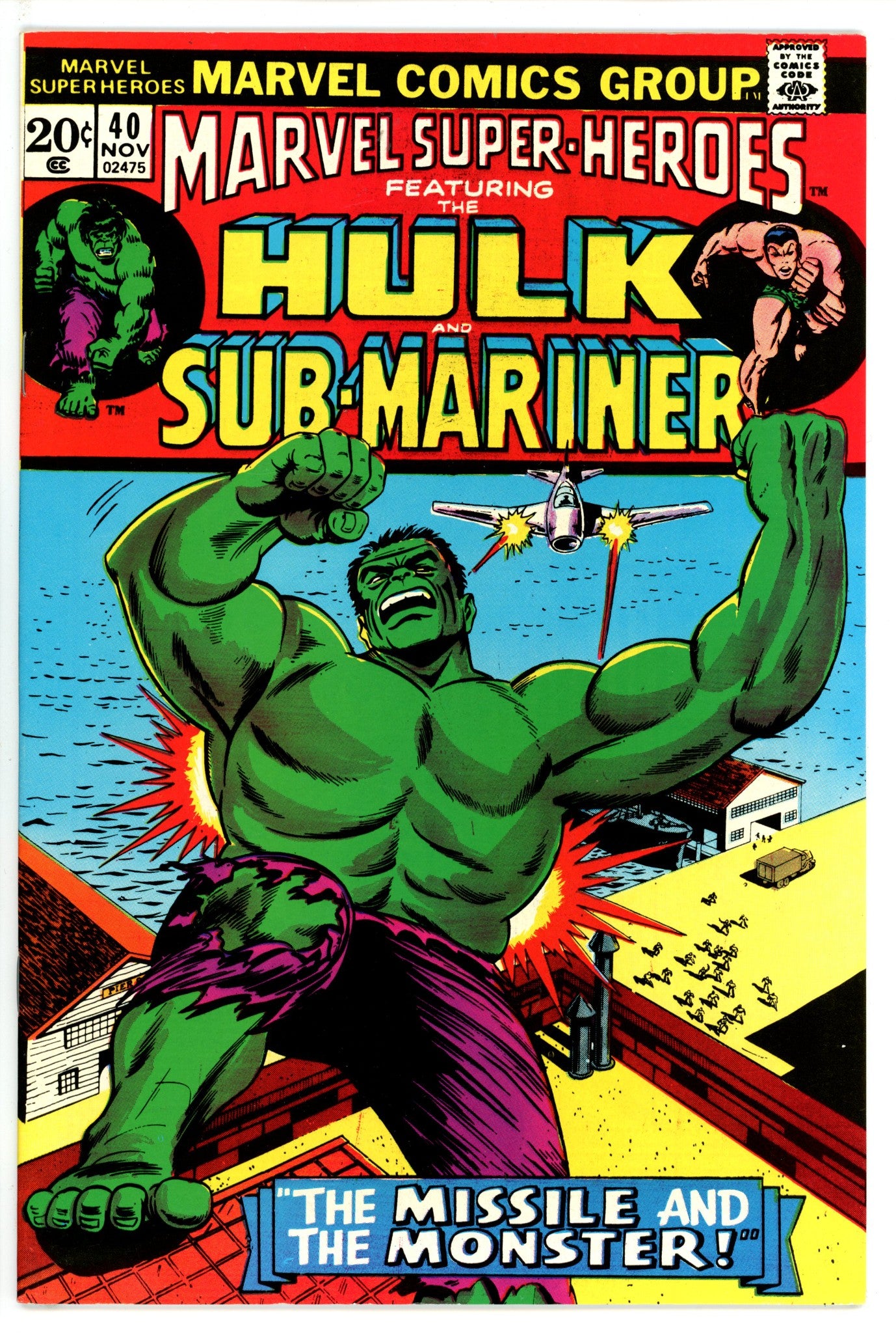 Marvel Super-Heroes Vol 1 40 VF/NM (1973)