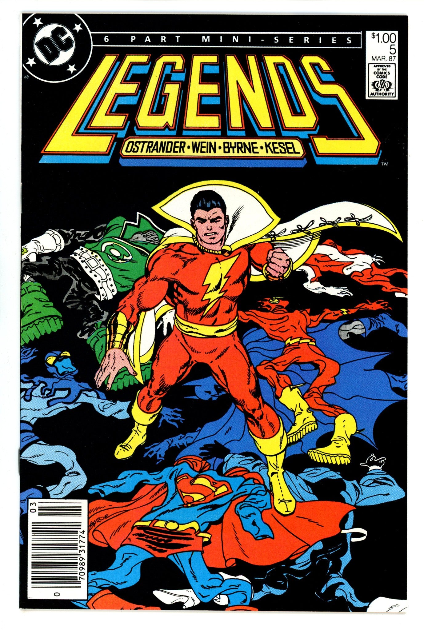 Legends 5 NM- (9.2) (1987) Canadian Price Variant 