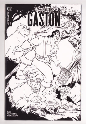 Disney Villains Gaston 2 Cousens B&W Incentive (2026)