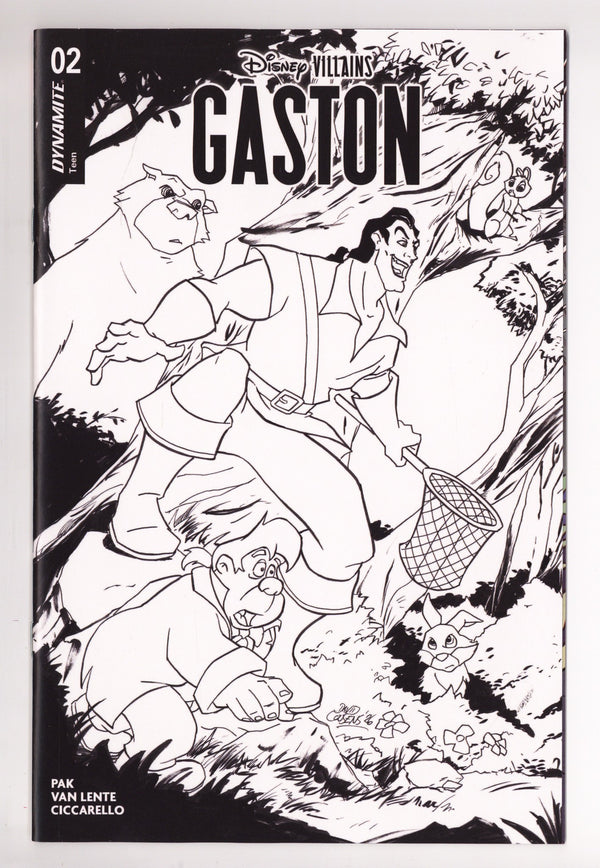 Disney Villains Gaston 2 Cousens B&W Incentive (2026)