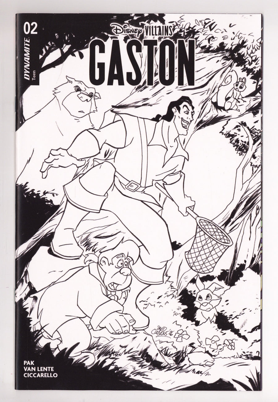 Disney Villains Gaston 2 Cousens B&W Incentive (2026)