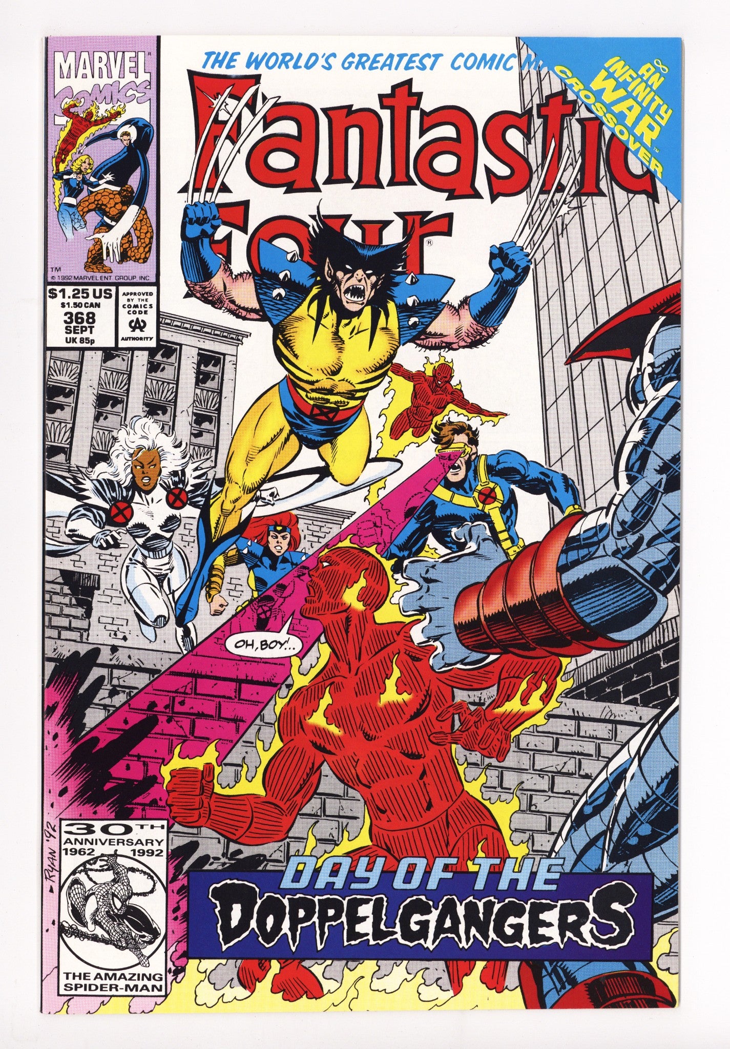 Fantastic Four Vol 1 368 High Grade (1992) 