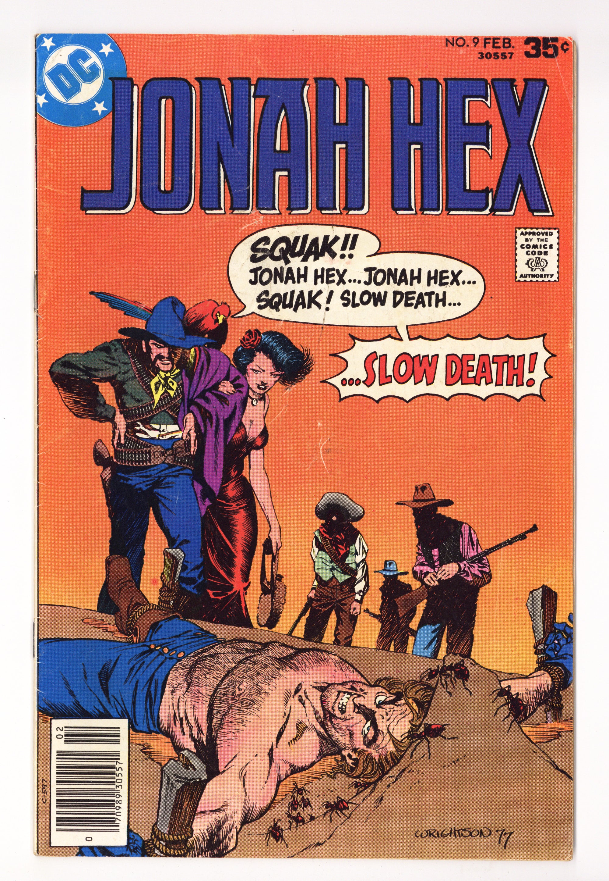 Jonah Hex Vol 1 9 Very Low Grade (1977) 