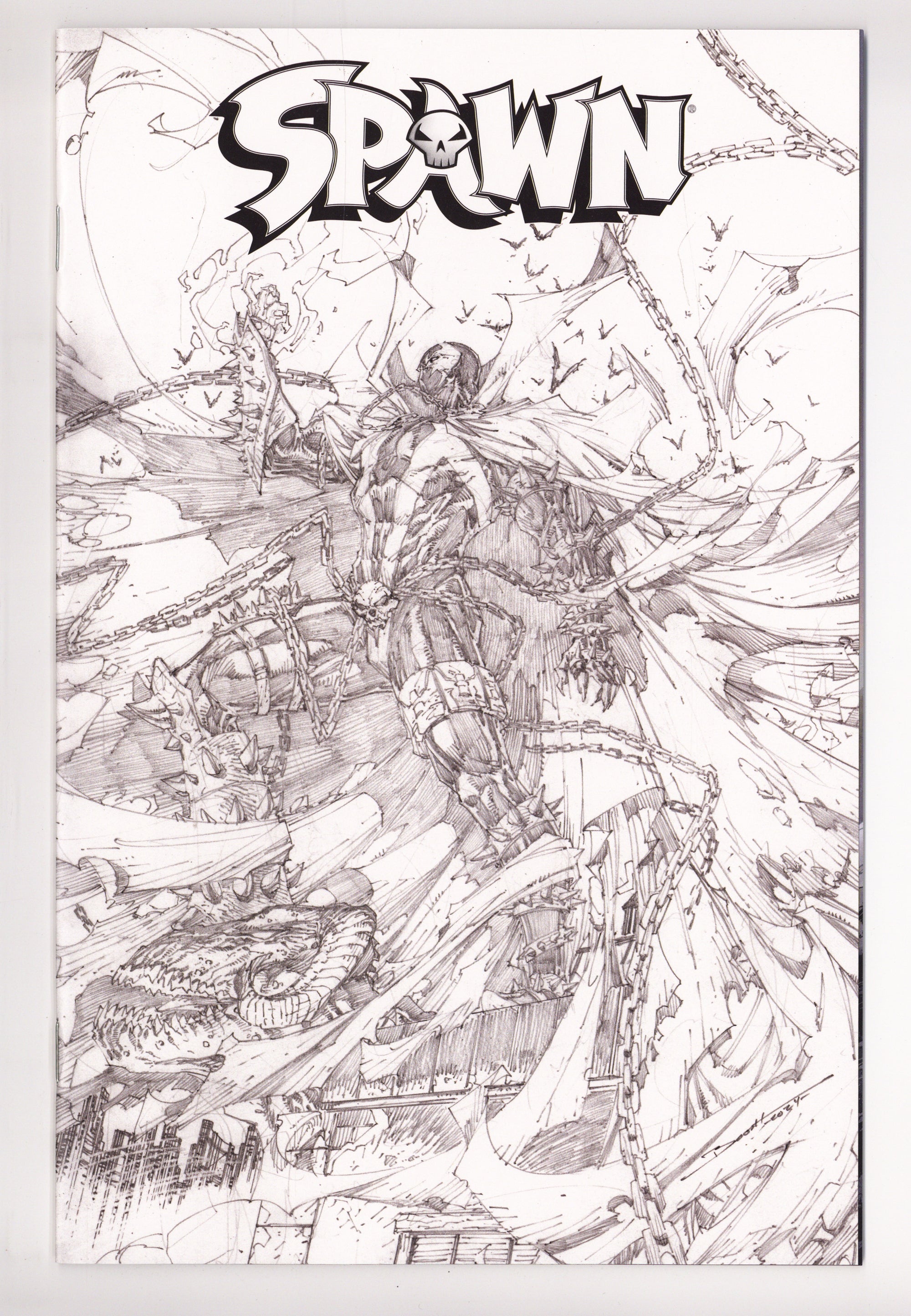 Spawn 360 NM (9.4) 1/1500 (2025) Booth Sketch Megacon Exclusive Variant 