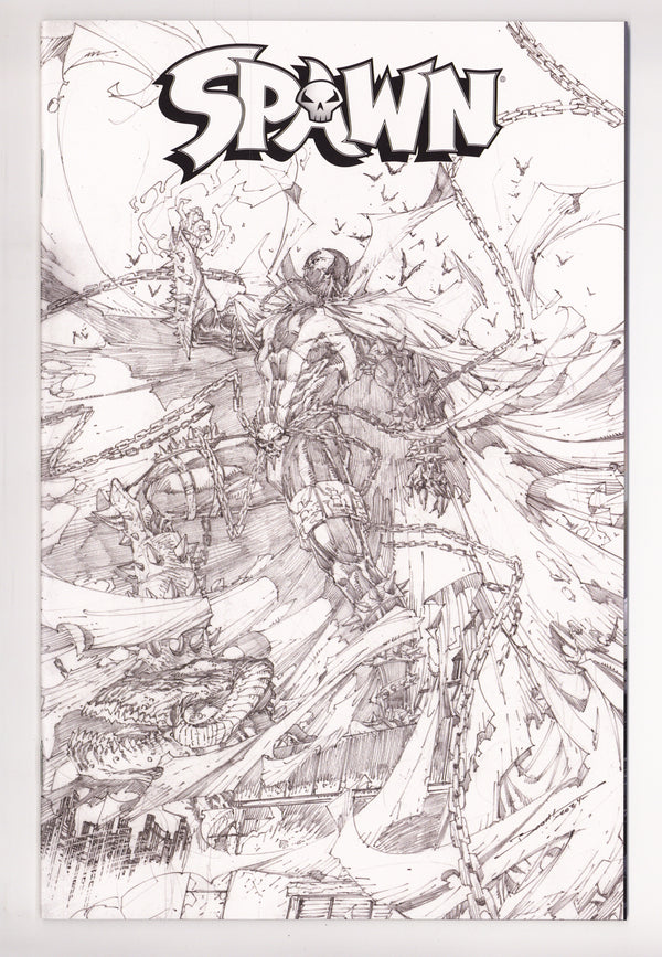 Spawn 360 NM (9.4) 1/1500 (2025) Booth Sketch Megacon Exclusive Variant