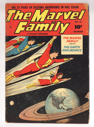The Marvel Family 54 VG- (3.5) (1950)