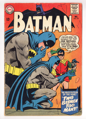 Batman Vol 1 177 GD/VG (3.0) (1965)