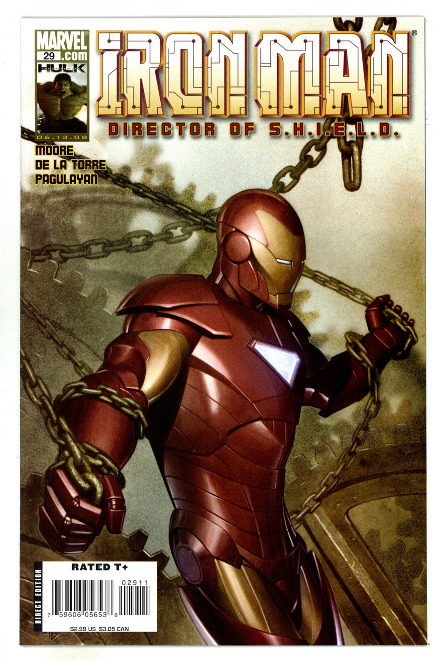 Iron Man: Director of S.H.I.E.L.D. Vol 4 29 High Grade (2008) 