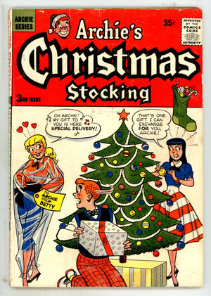 Archie Giant Series Magazine 3 GD/VG (3.0) 35c Variant (1956) 