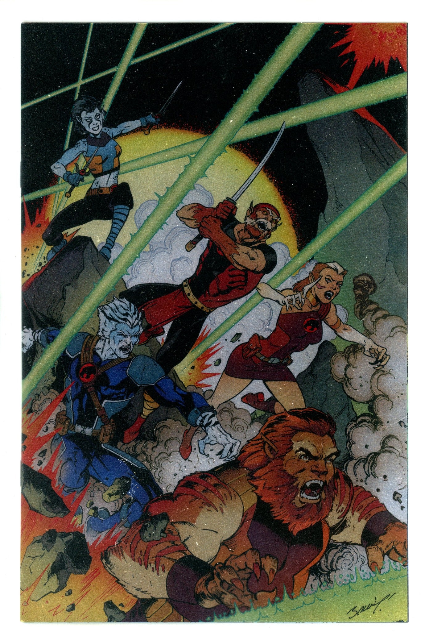 Thundercats Lost 1 Bagley Foil Virgin Incentive Variant (2025)