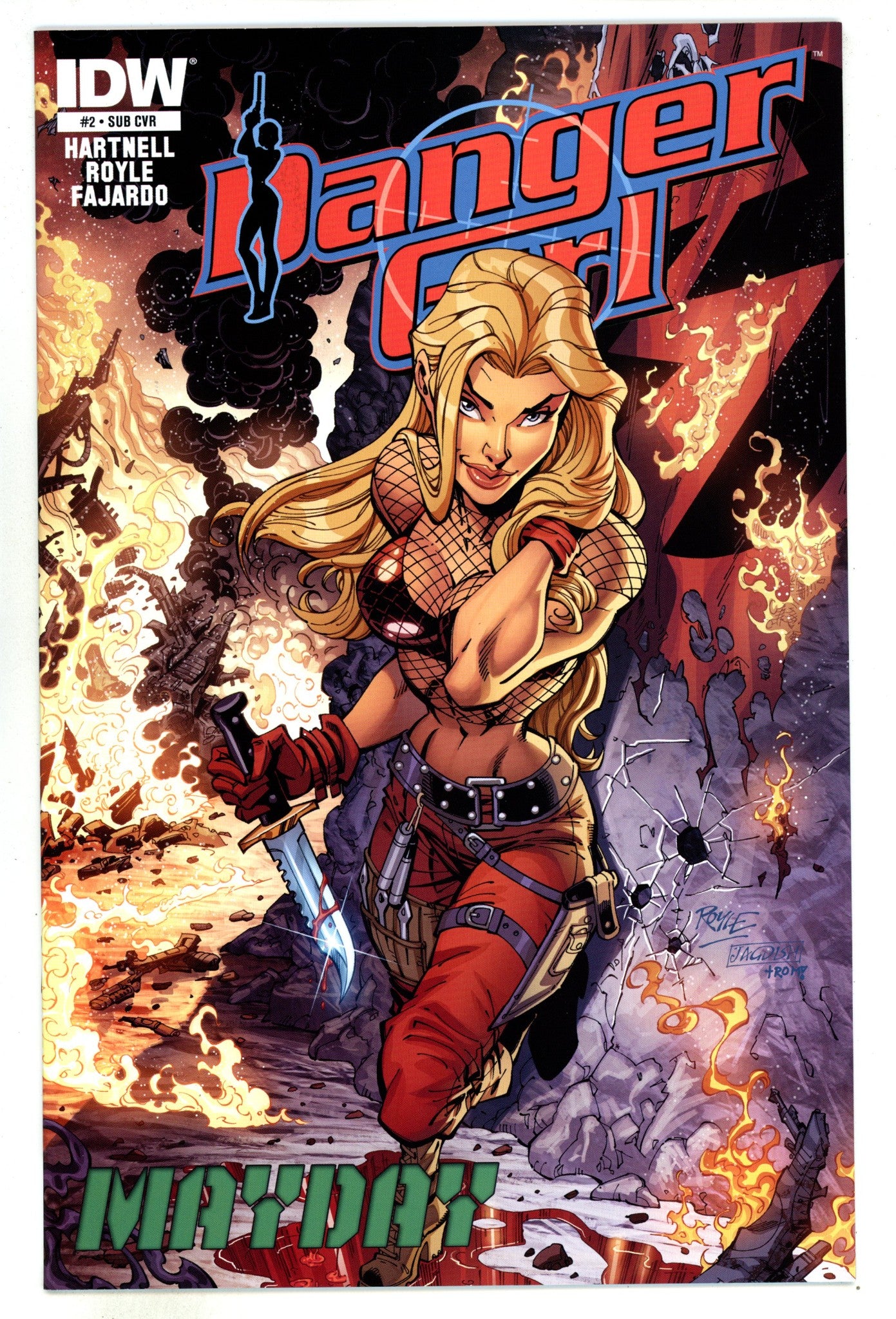 Danger Girl: Mayday   2  VF/NM (9.0)   () Royle     Variant  