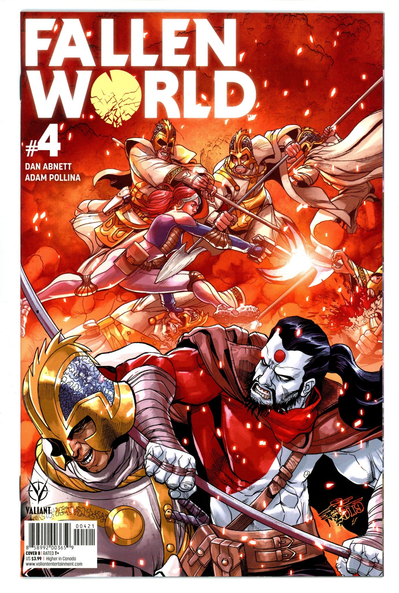 Fallen World 4 High Grade (2019) ChrisCross Variant 