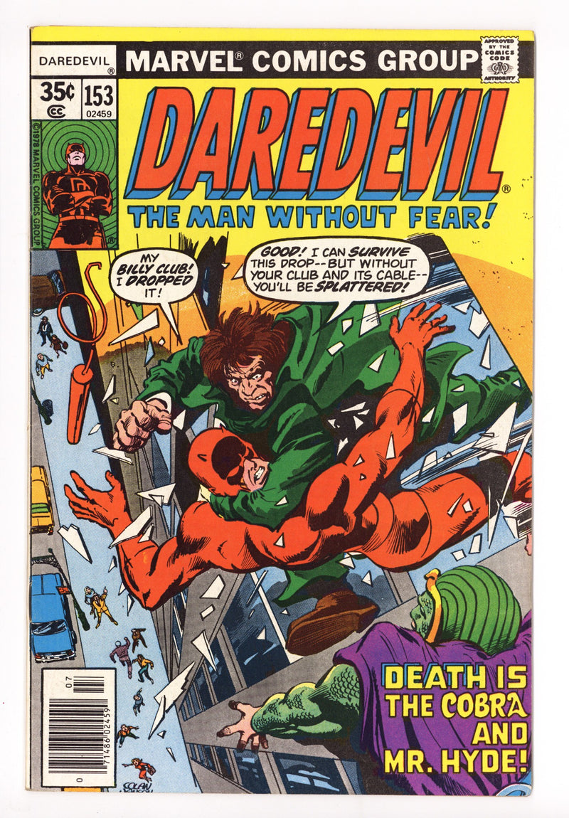 Daredevil Vol 1 153 FN/VF (7.0) (1978) 