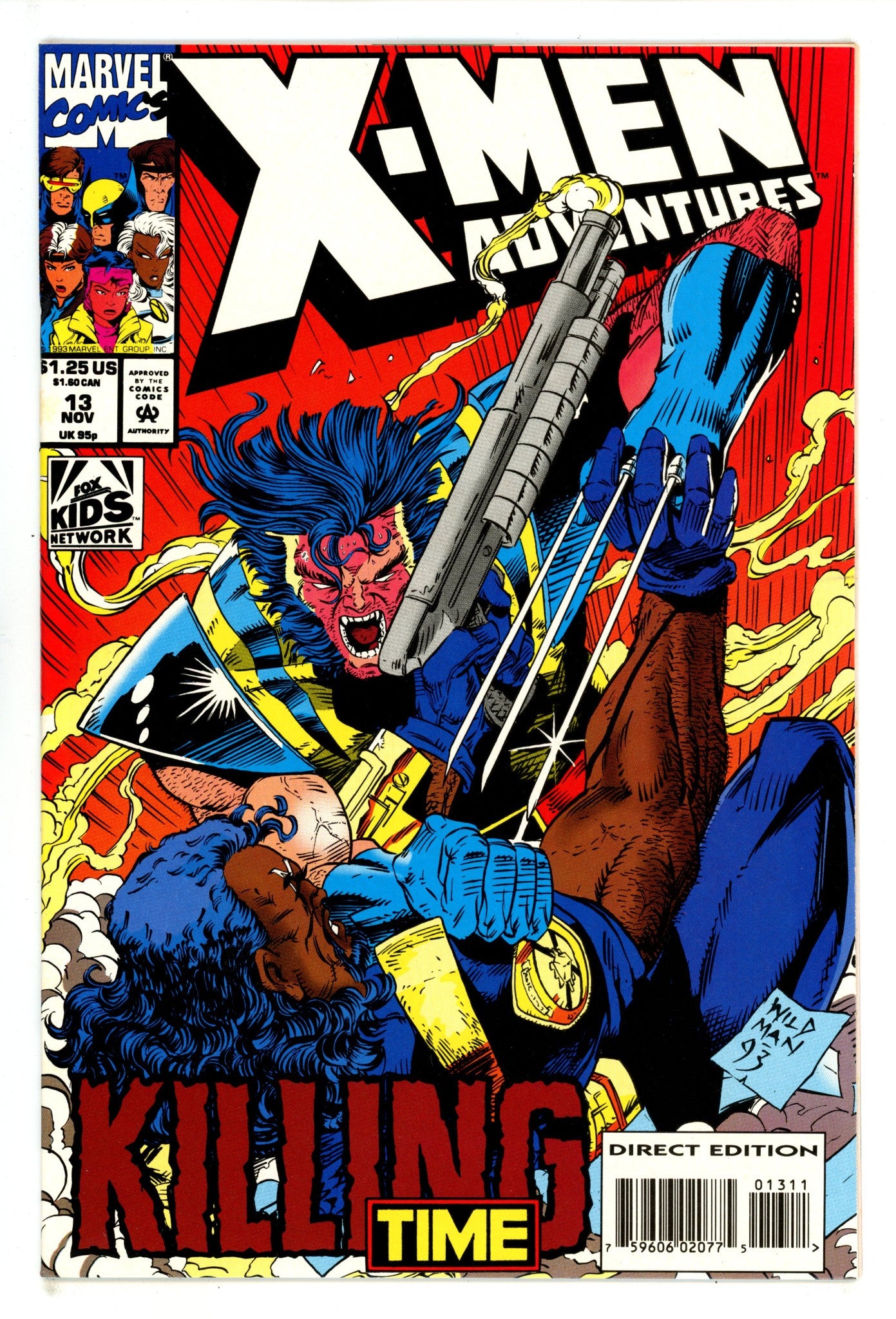 X-Men Adventures Vol 1 13 High Grade (1993) 