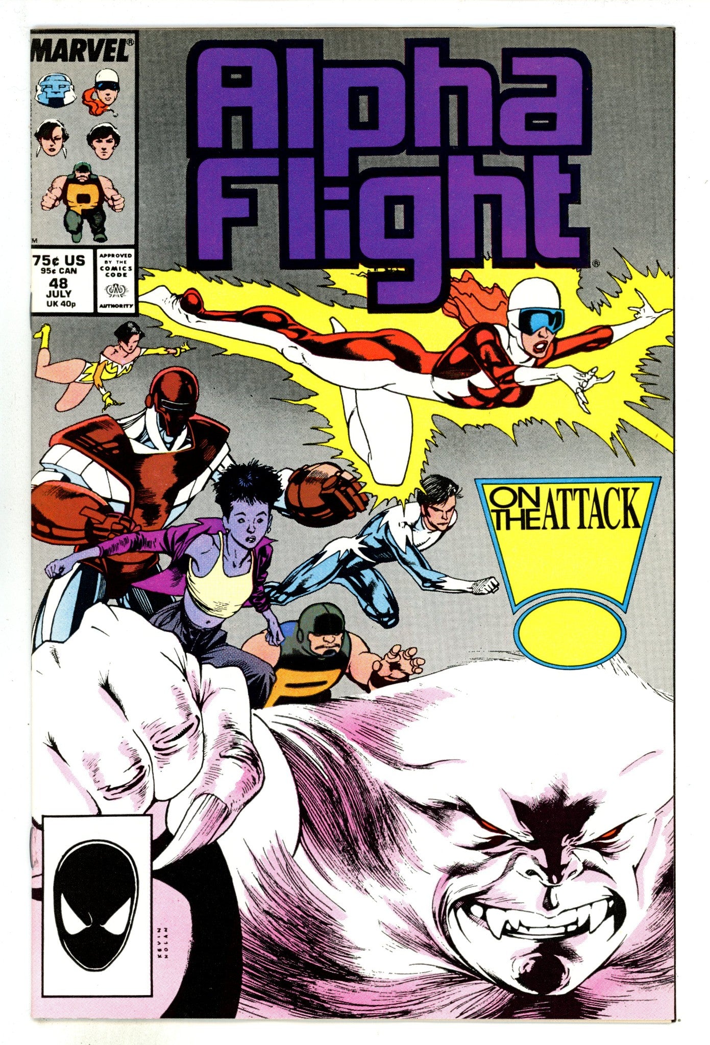 Alpha Flight Vol 1 48 High Grade (1987) 