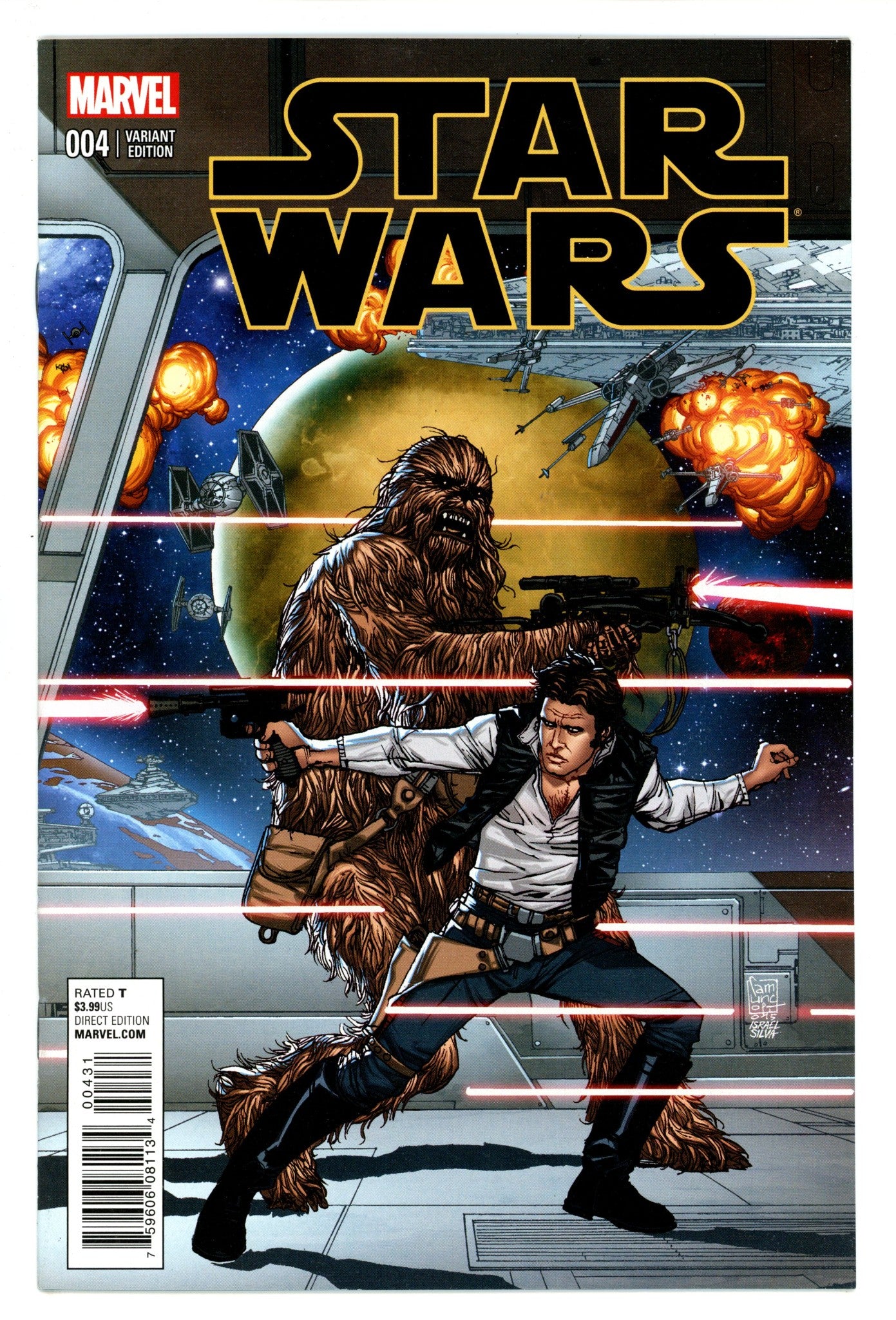 Star Wars Vol 2 4 VF/NM (9.0) (2015) Camuncoli Incentive Variant 