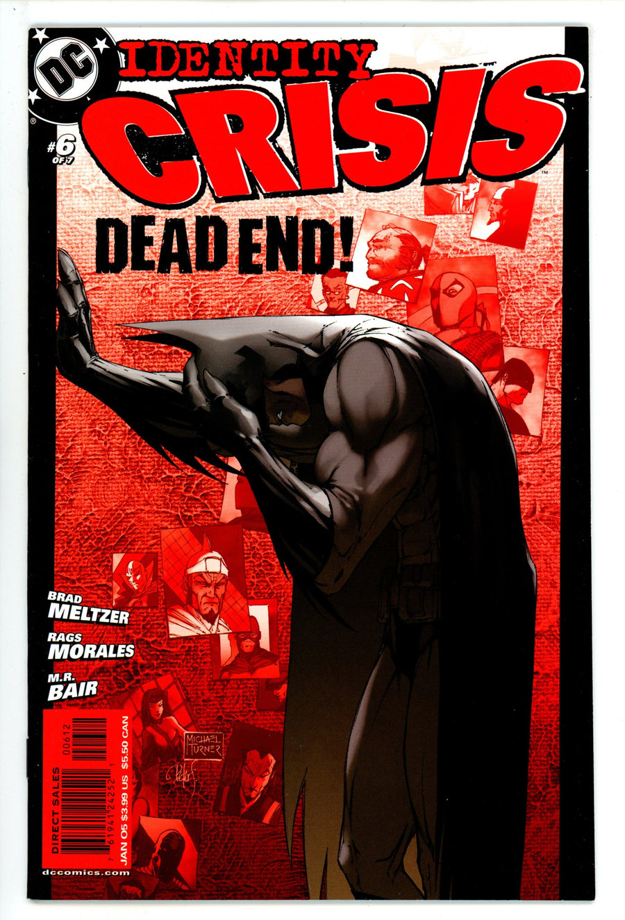 Identity Crisis 6 High Grade (2005) 2nd Print 