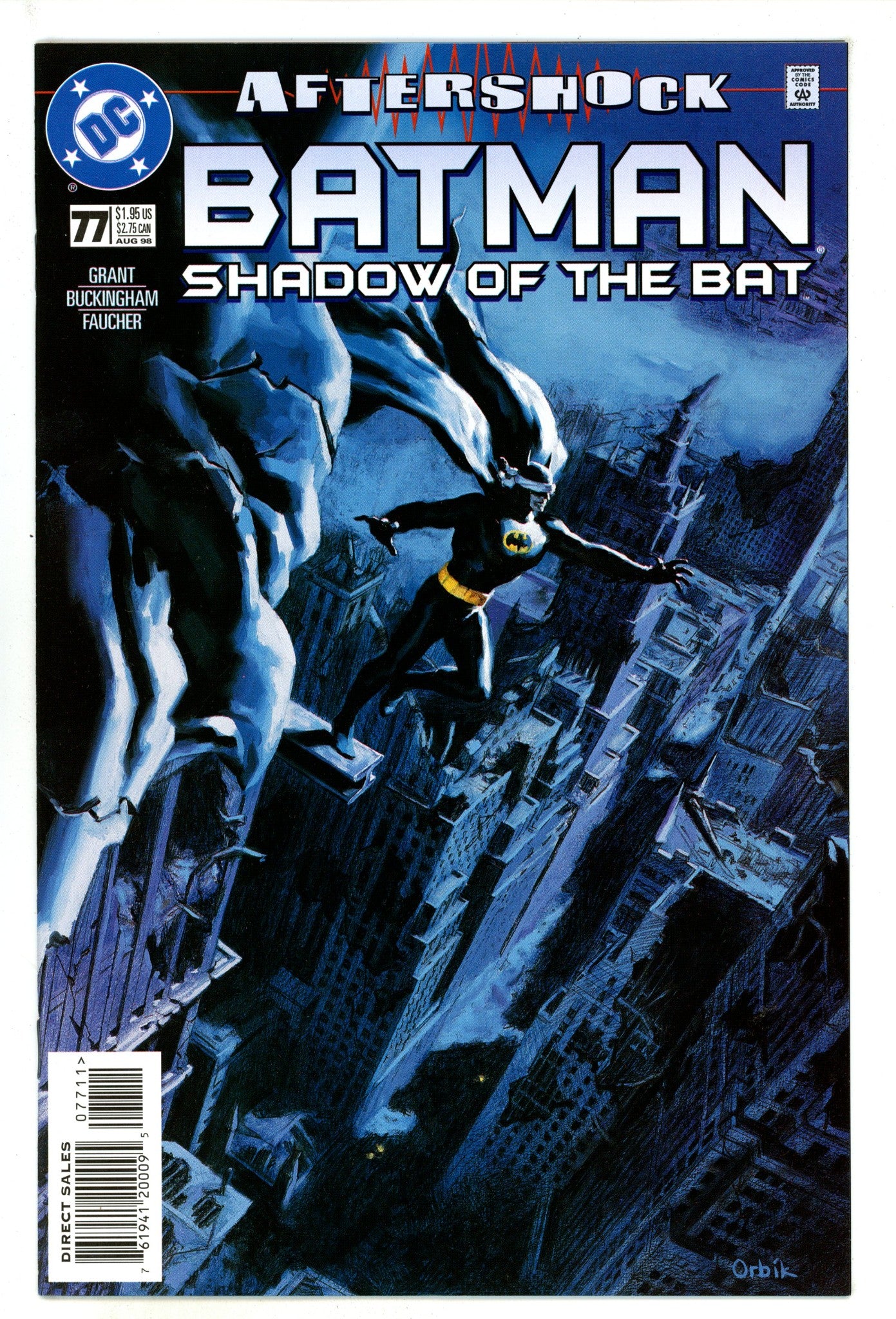 Batman: Shadow of the Bat 77 High Grade (1998) 