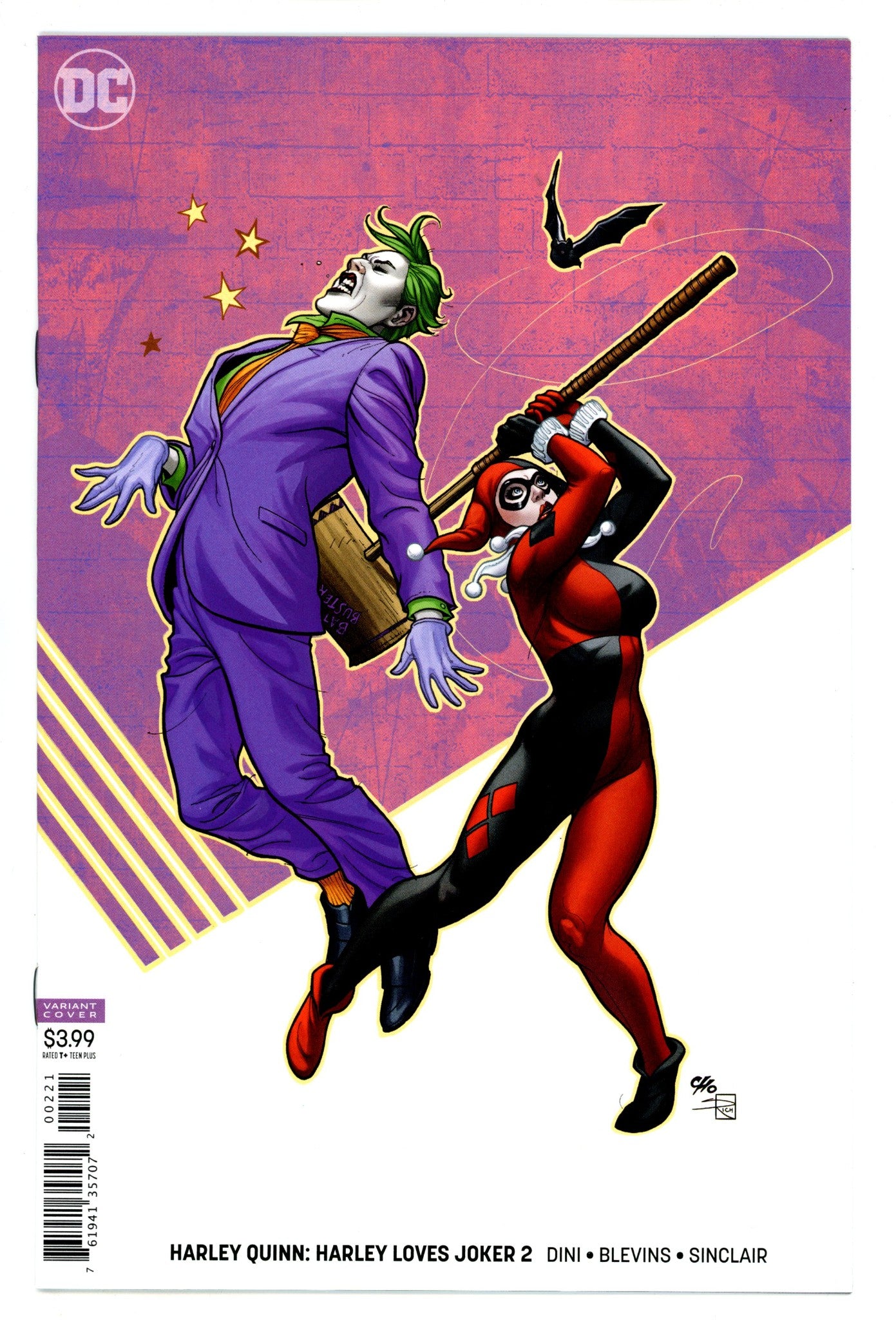 Harley Quinn: Harley Loves Joker 2 High Grade (2018) Cho Variant 