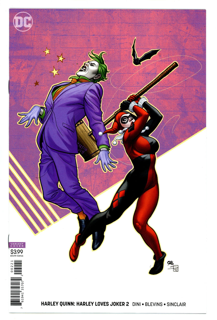 Harley Quinn: Harley Loves Joker 2 High Grade (2018) Cho Variant 