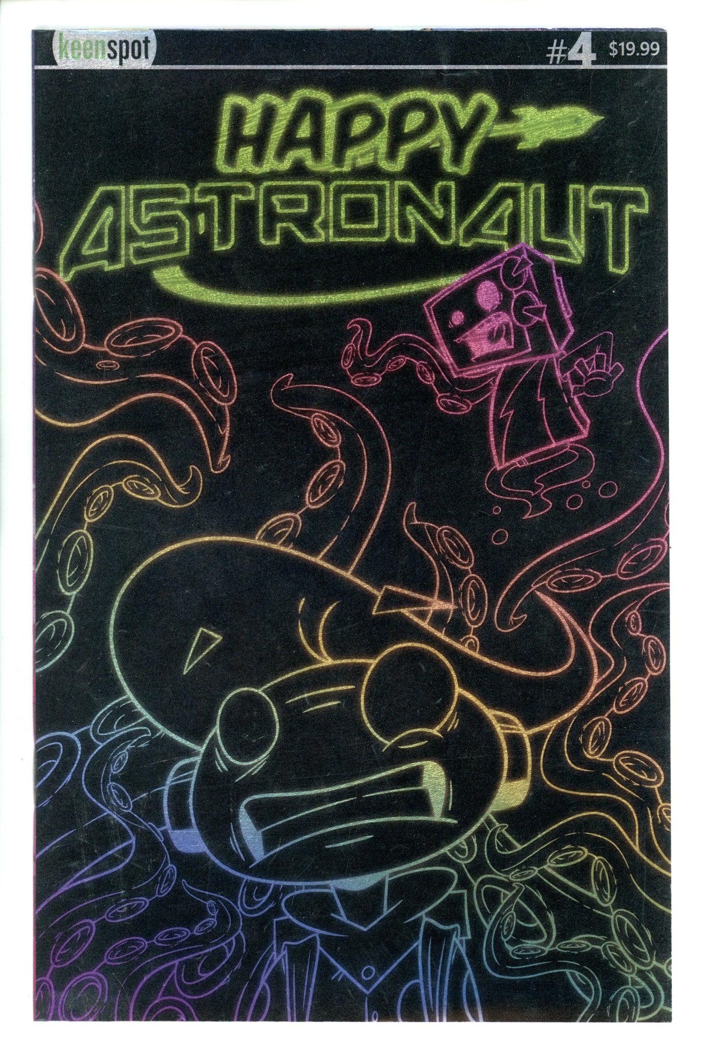 Happy Astronaut 4 Rodgers Foil Variant (2024)
