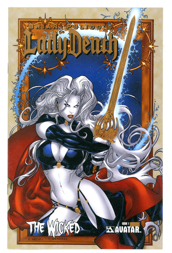 Lady Death: The Wicked 1 NM (9.4) (2005) Gold Foil Variant