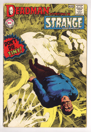 Strange Adventures Vol 1 213 VG (4.0) Cover Glued, Coupon Clipped (1968)