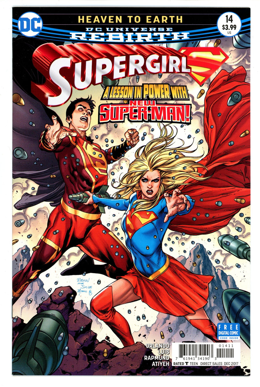 Supergirl Vol 7 14 High Grade (2017) 