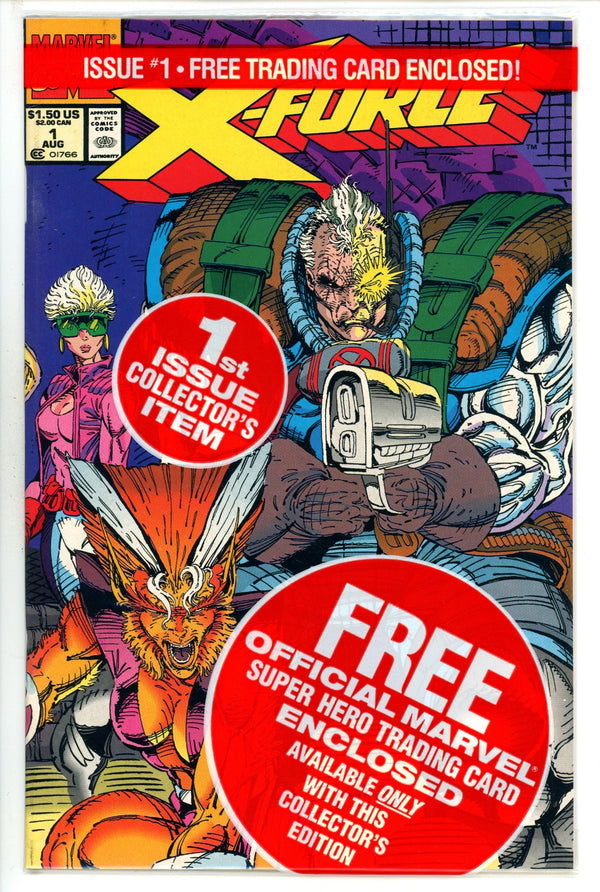 X-Force Vol 1 1 X-Force Card Sealed (1991)