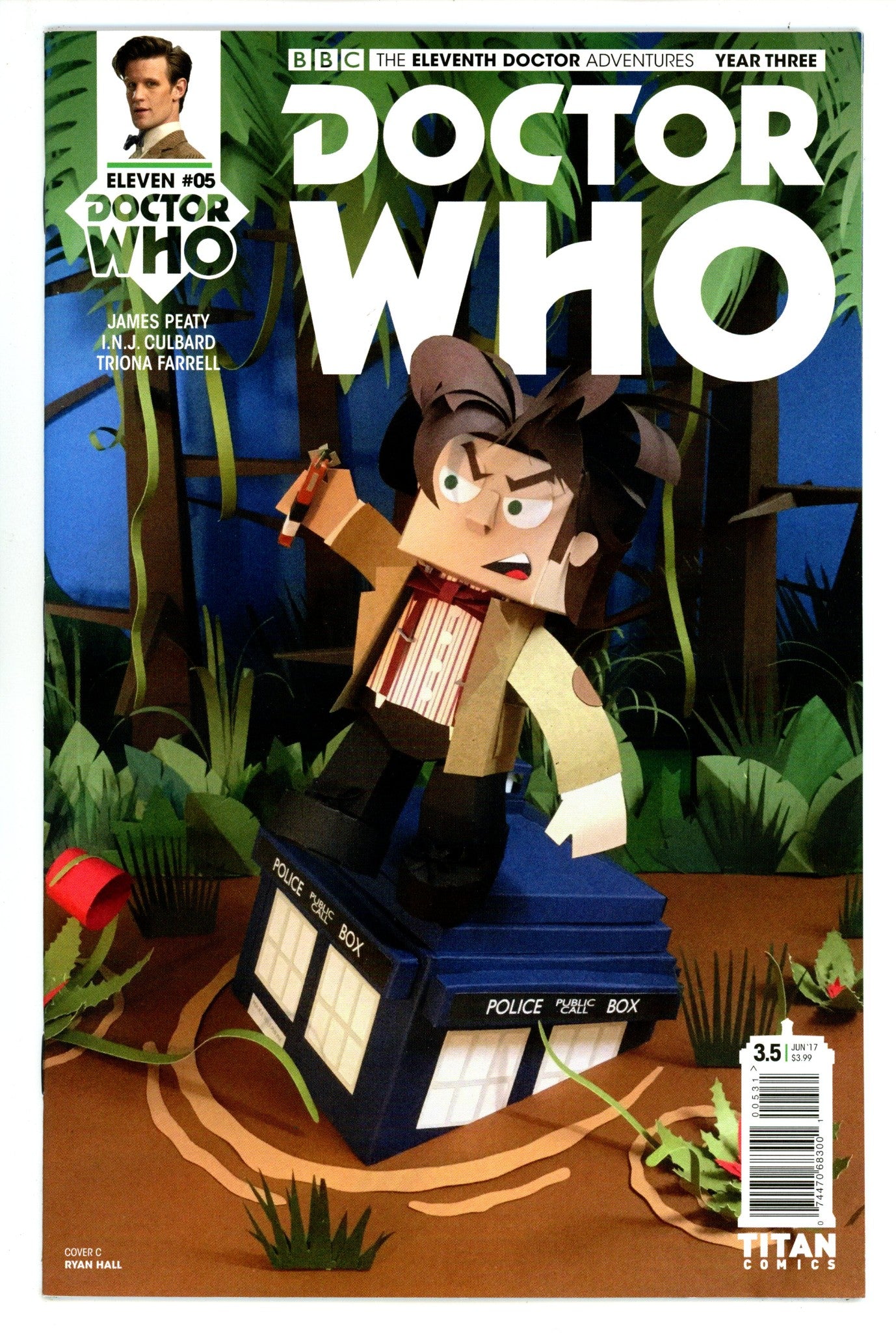 Doctor Who: The Eleventh Doctor, Year Three 5 High Grade (2017) Hall Variant 